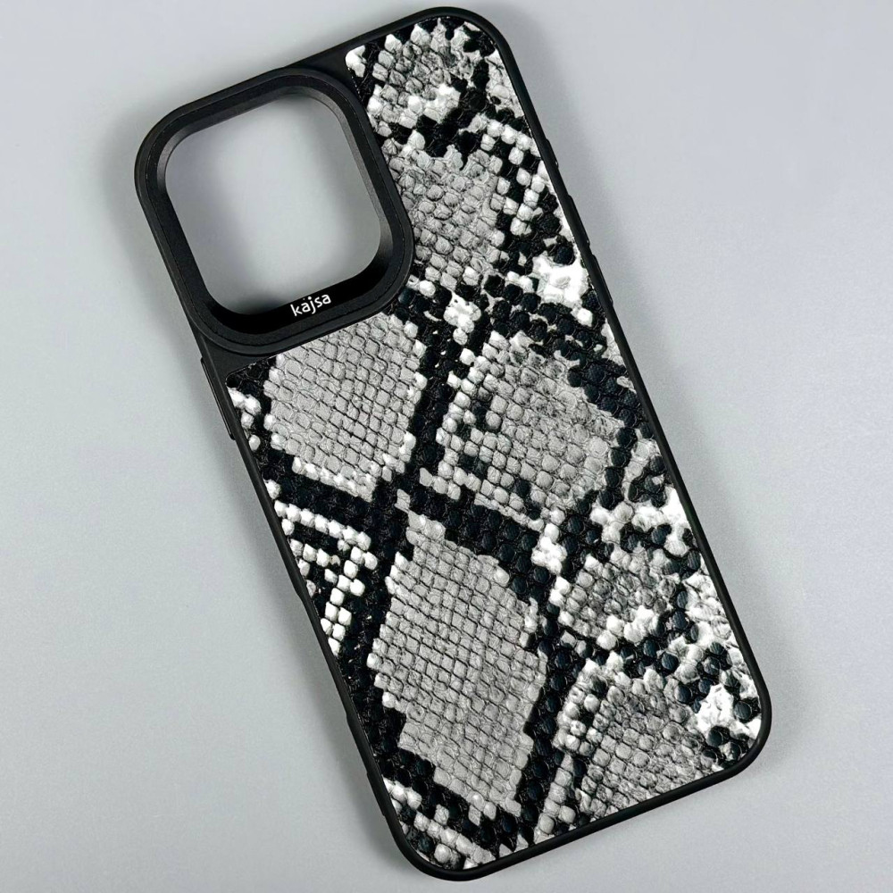 Чохол Kajsa Snake Magnetic для IPhone 16 Pro Max (Пітон)-0